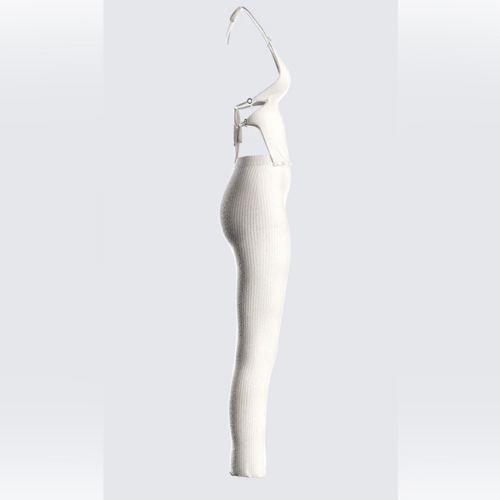 Finesse Liberty White Ribbed Knit Set - Picture 2 of 5